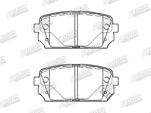 刹车片 Brake Pad Set:58302-1DA00