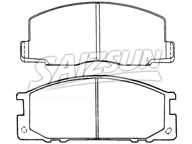 刹车片 Brake Pad Set:04491-28080