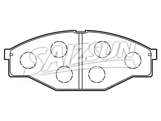 刹车片 Brake Pad Set:04491-26220