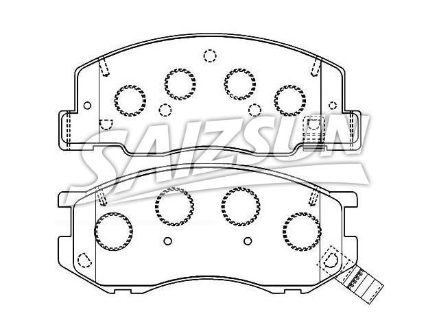 刹车片 Brake Pad Set:04465-28350