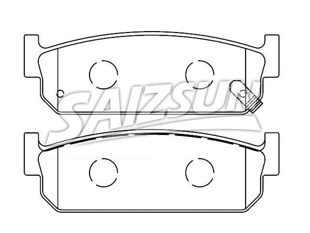 刹车片 Brake Pad Set:44060-0P692