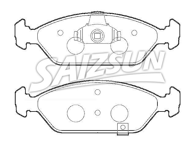 刹车片 Brake Pad Set:OK2AZ-33-23Z