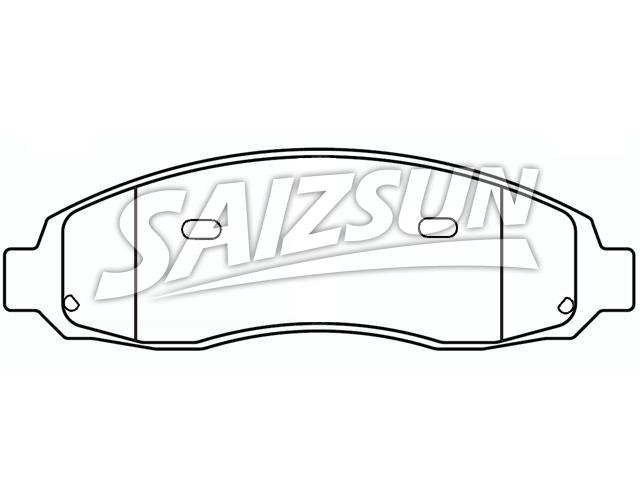 刹车片 Brake Pad Set:05093331AA