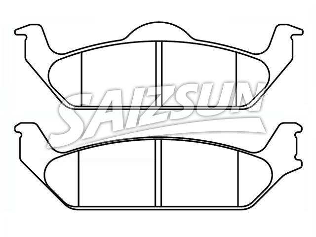 刹车片 Brake Pad Set:5093253AA