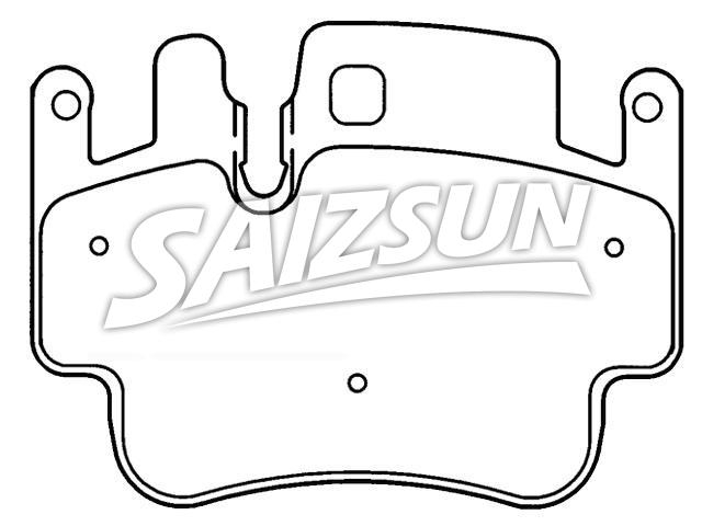 刹车片 Brake Pad Set:996 352 948 90