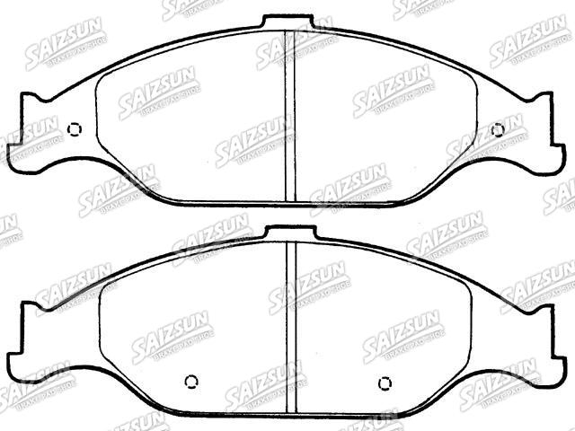 刹车片 Brake Pad Set:XR3Z-2001-AA