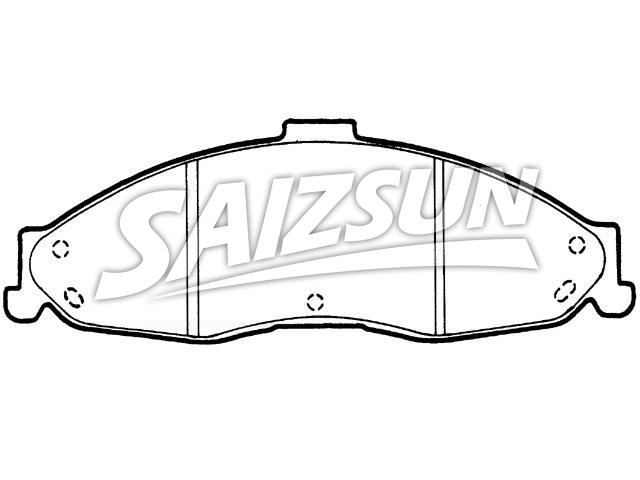 刹车片 Brake Pad Set:18026165