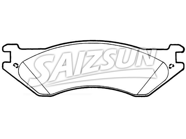 刹车片 Brake Pad Set:5003899AA