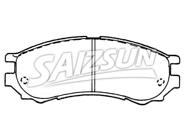 刹车片 Brake Pad Set:21012856
