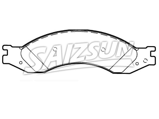 刹车片 Brake Pad Set:88982418