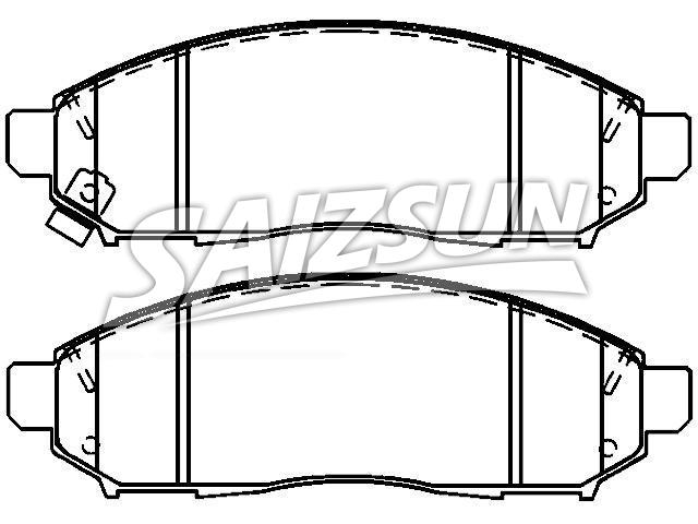 刹车片 Brake Pad Set:41060-EA025
