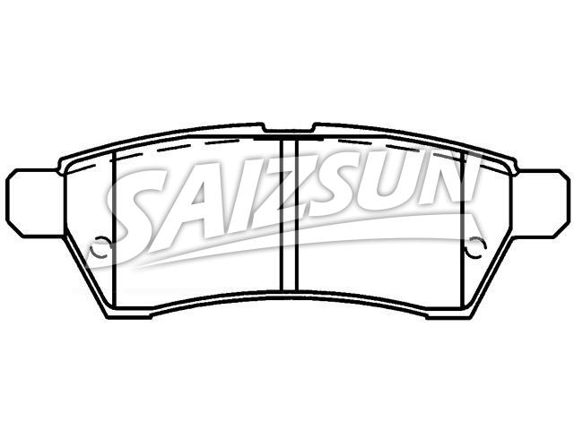 刹车片 Brake Pad Set:44060-EA085