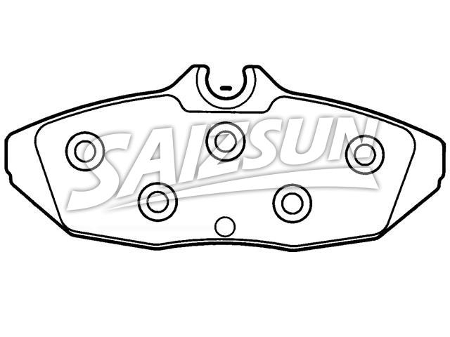 刹车片 Brake Pad Set:F3SZ-2200-AA