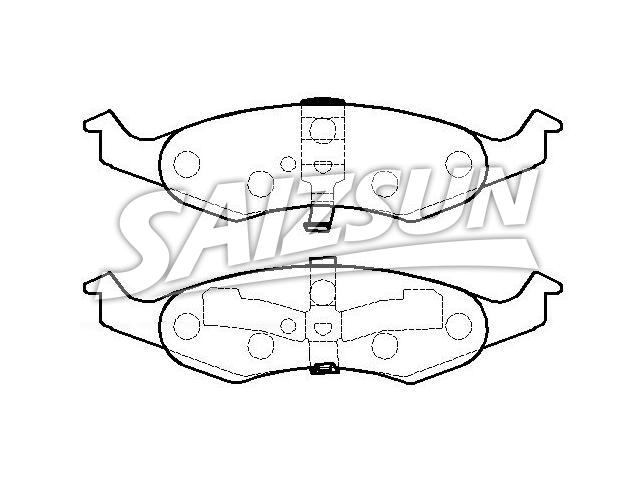 刹车片 Brake Pad Set:4762550