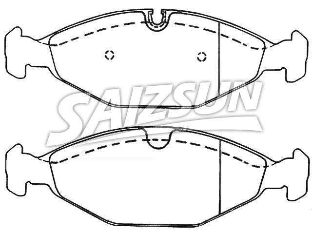 刹车片 Brake Pad Set:JLM11058