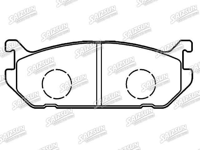 刹车片 Brake Pad Set:55210-70B60