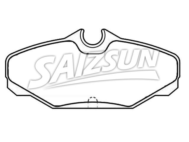 刹车片 Brake Pad Set:F3DZ2200A