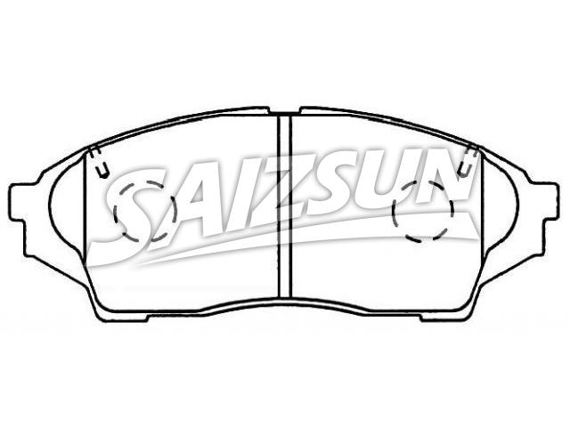 刹车片 Brake Pad Set:04465-22300