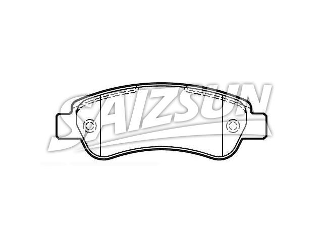 刹车片 Brake Pad Set:4253.59