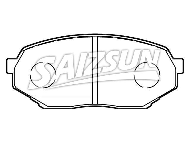 刹车片 Brake Pad Set:MR389505