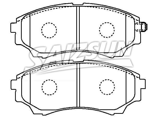 刹车片 Brake Pad Set:UMY4-33-28Z