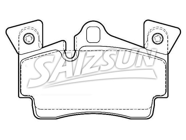 刹车片 Brake Pad Set:7L5 698 451