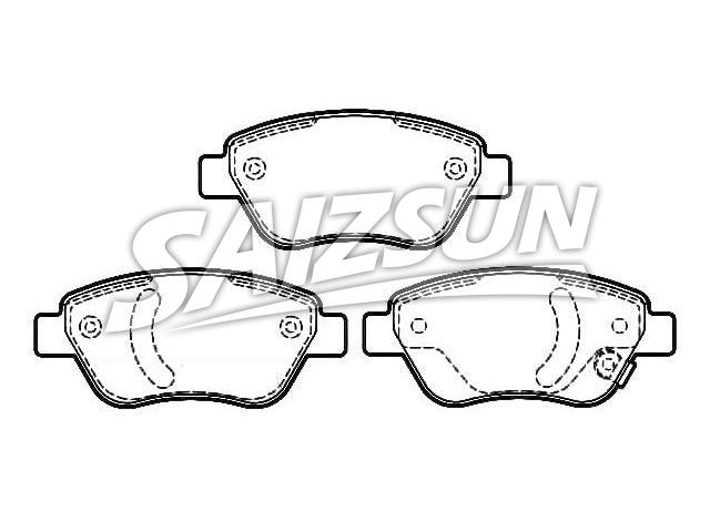 刹车片 Brake Pad Set:16 05 353