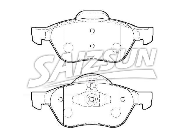 刹车片 Brake Pad Set:77 01 209 100