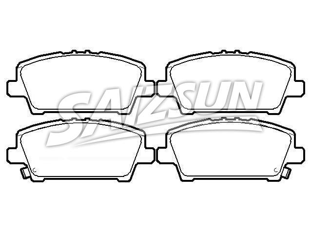 刹车片 Brake Pad Set:45022-SMG-E00