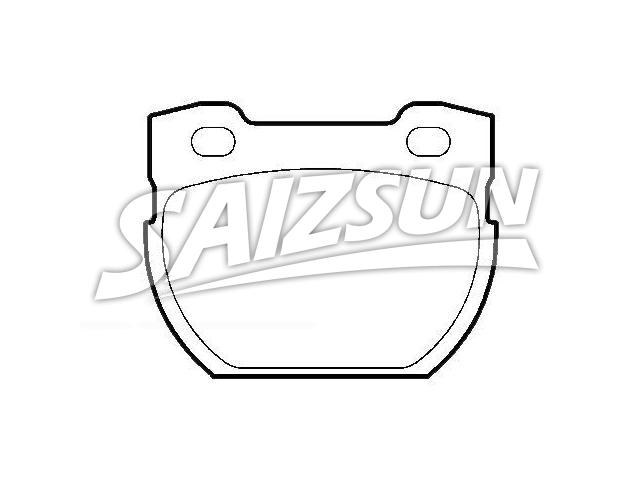 刹车片 Brake Pad Set:SFP000250