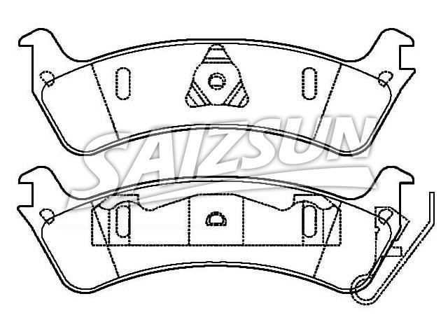 刹车片 Brake Pad Set:F58Z-2200-F