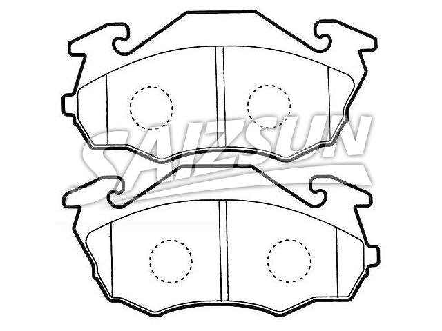刹车片 Brake Pad Set:26290-TA070