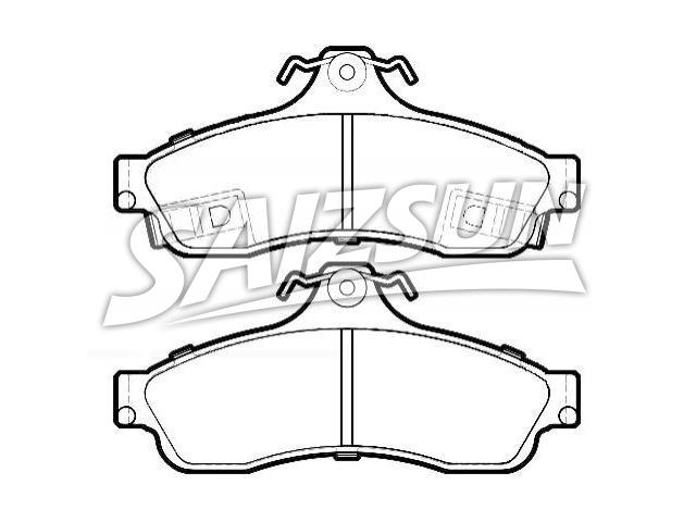 刹车片 Brake Pad Set:18021521