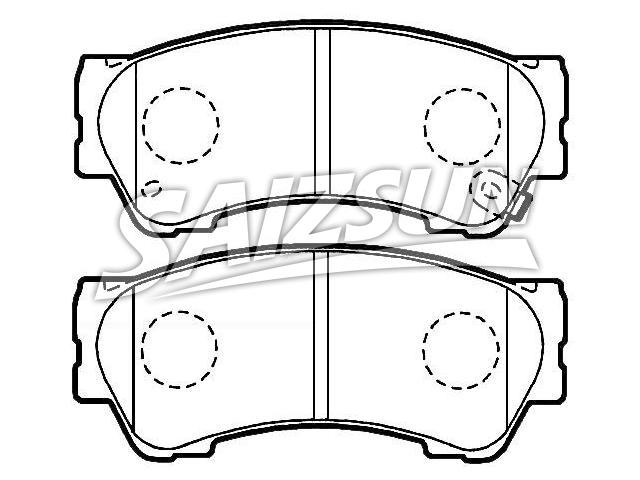 刹车片 Brake Pad Set:06450-SFC-000