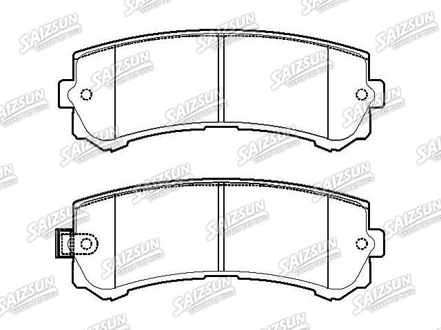 刹车片 Brake Pad Set:D4060-VC290
