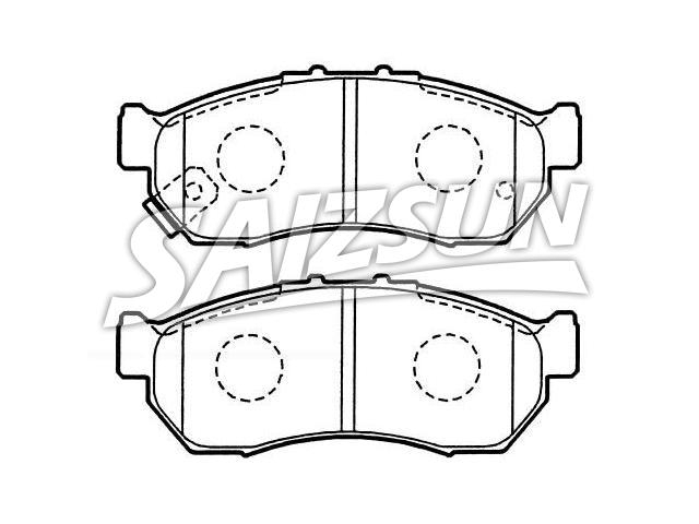 刹车片 Brake Pad Set:26296-TC070