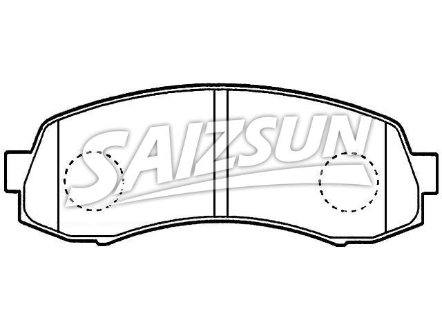 刹车片 Brake Pad Set:MZ690044