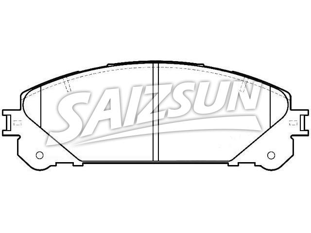 刹车片 Brake Pad Set:04465-0E010
