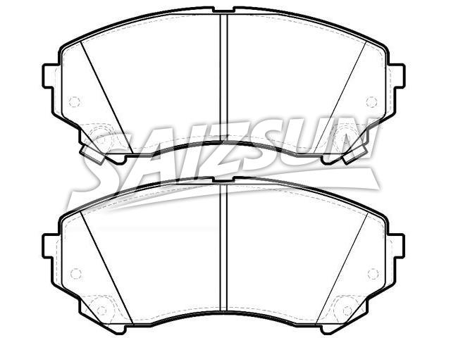 刹车片 Brake Pad Set:25814702