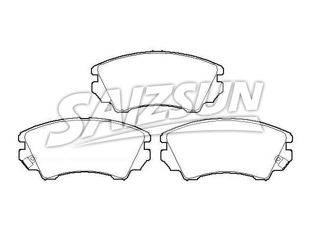 刹车片 Brake Pad Set:13237751