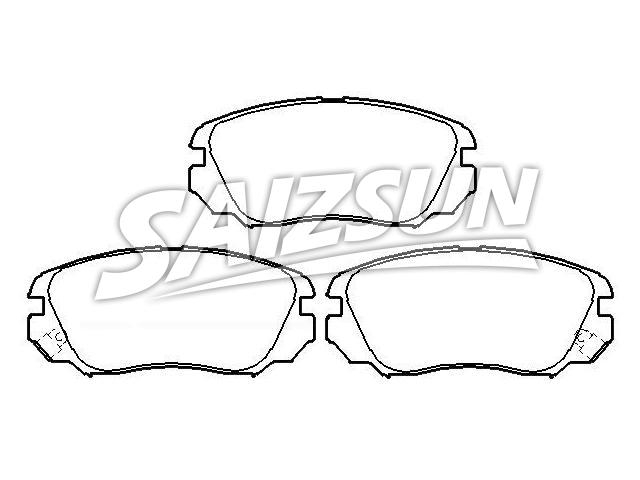 刹车片 Brake Pad Set:13237750