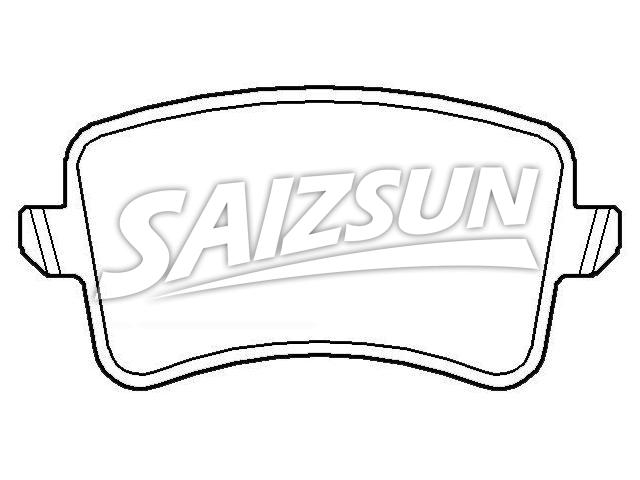 刹车片 Brake Pad Set:8K0 698 451