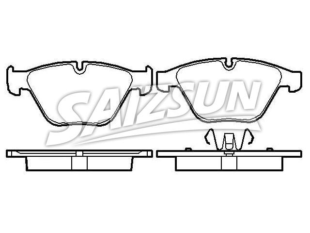 刹车片 Brake Pad Set:34 11 2 288 859