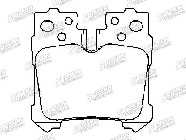 刹车片 Brake Pad Set:04466-0W010