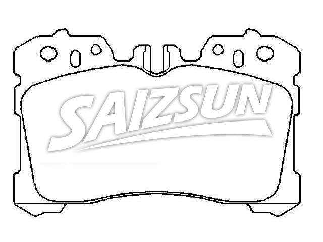 刹车片 Brake Pad Set:04465-0W110