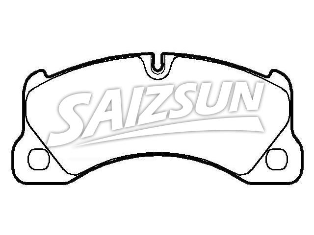 刹车片 Brake Pad Set:7L0 698 151 M