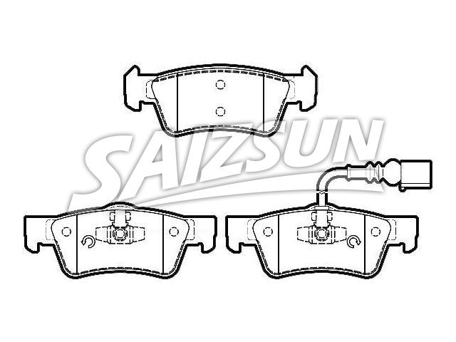 刹车片 Brake Pad Set:7H8 698 451