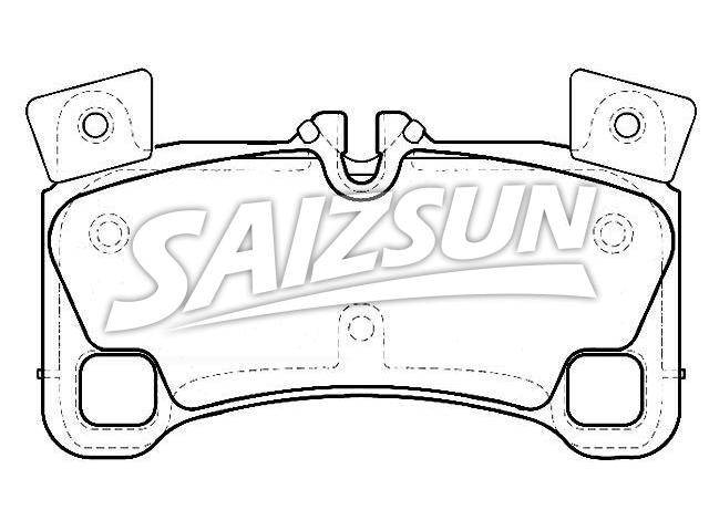 刹车片 Brake Pad Set:7L0 698 451 E