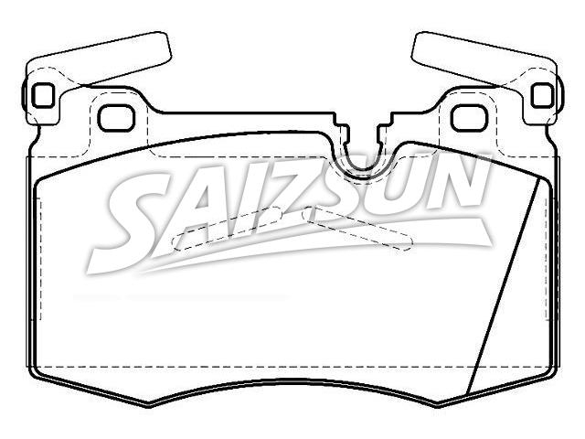 刹车片 Brake Pad Set:34 11 6 789 157
