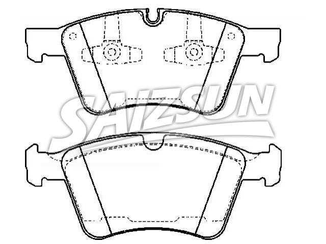 刹车片 Brake Pad Set:164 420 13 20